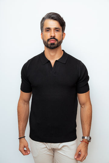 CAMISA POLO PARIS PRETA