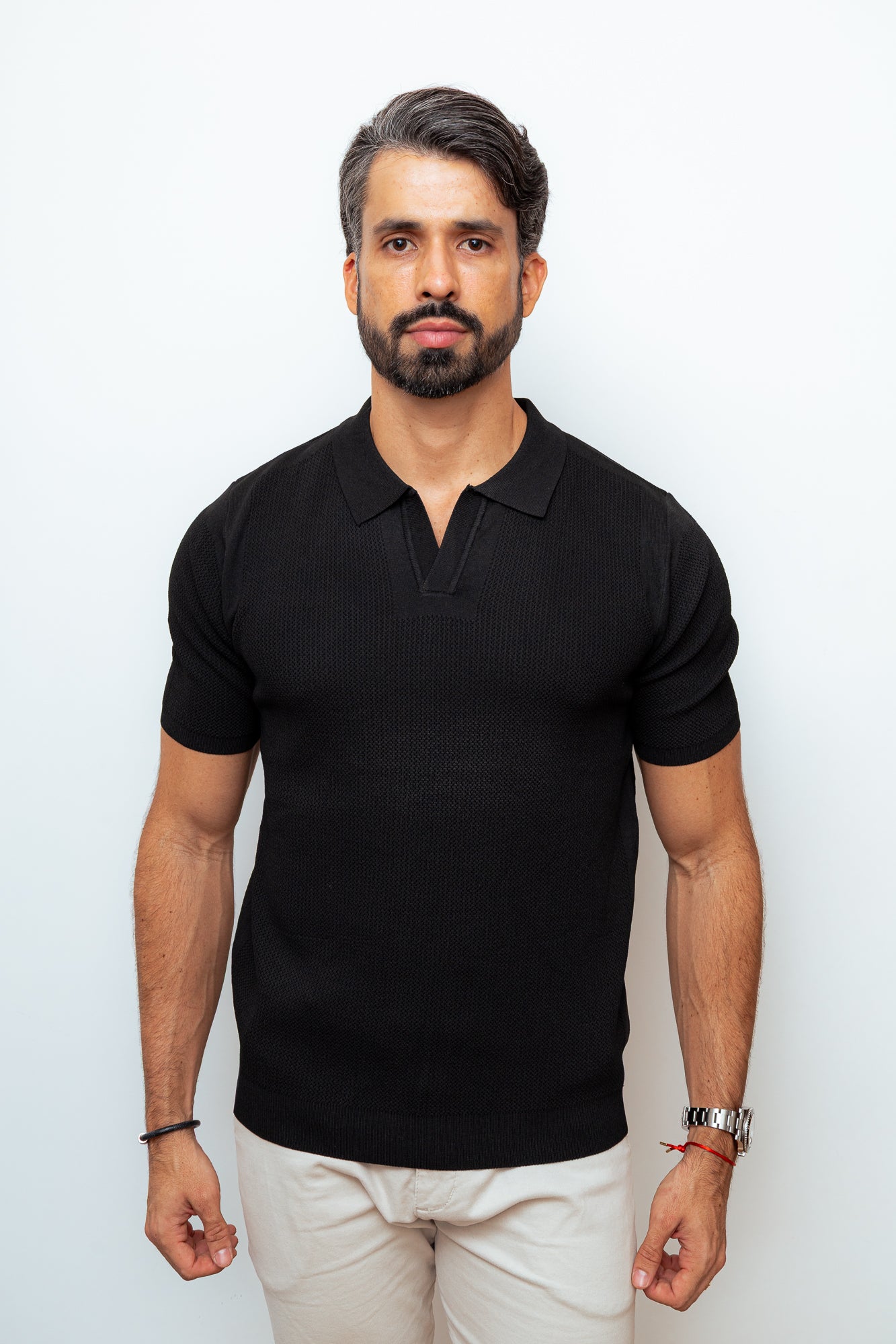 CAMISA POLO PARIS PRETA