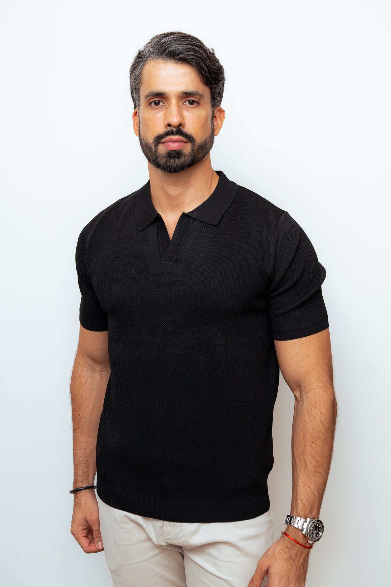 CAMISA POLO PARIS PRETA