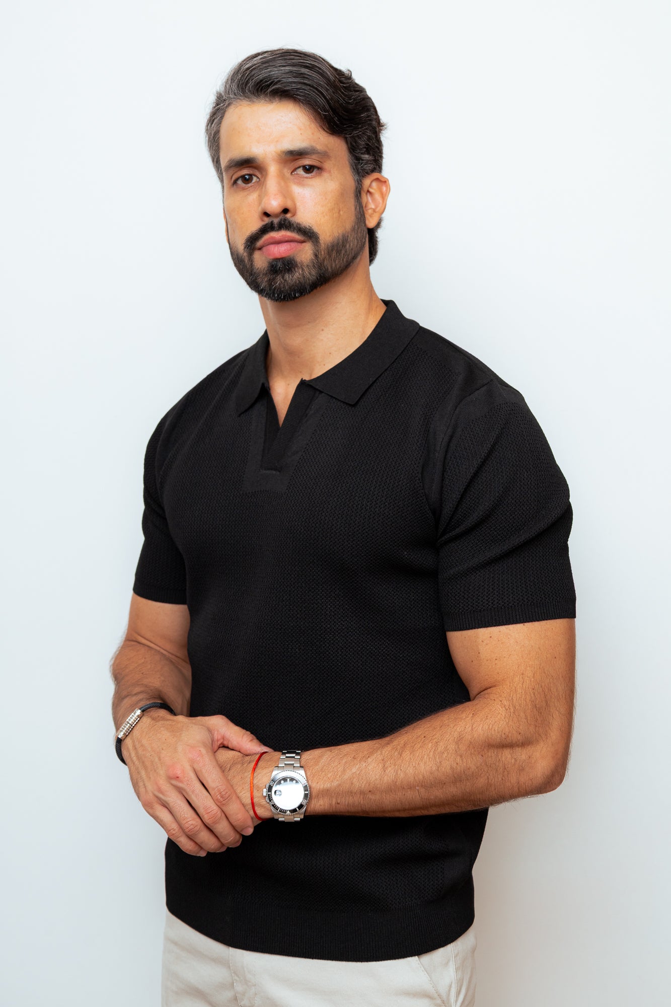 CAMISA POLO PARIS PRETA