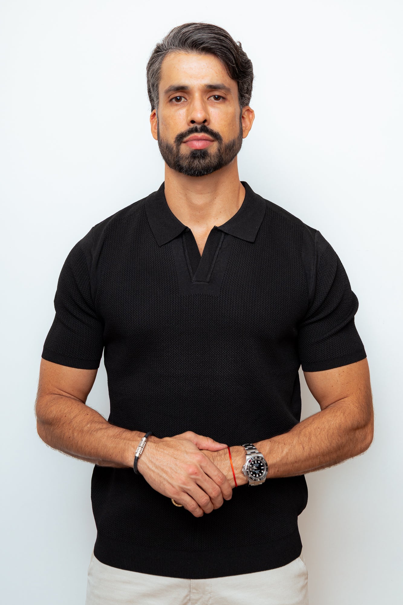 CAMISA POLO PARIS PRETA