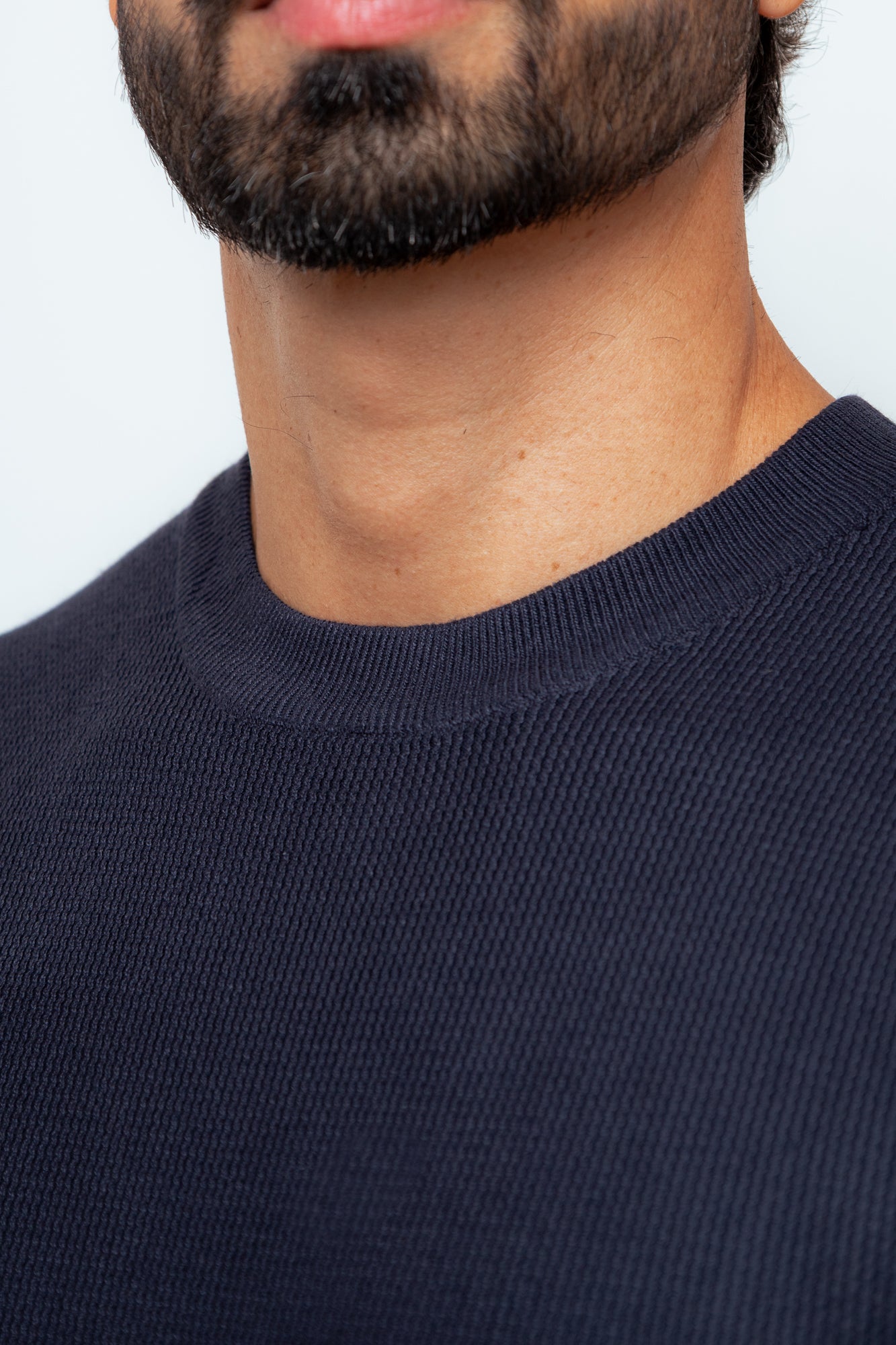 CAMISA TRICOT PARIS AZUL MARINHO