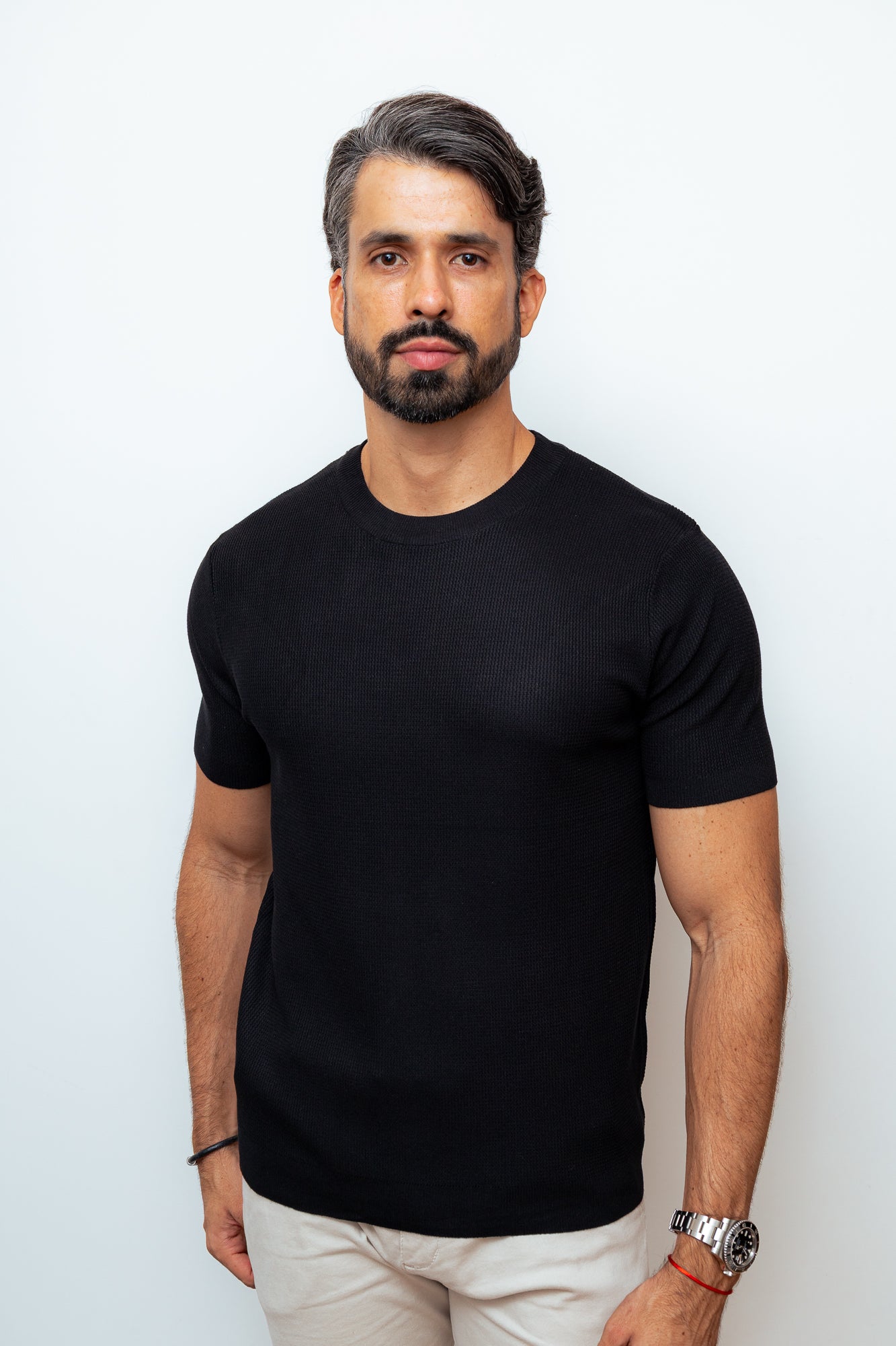 CAMISA TRICOT PARIS PRETA