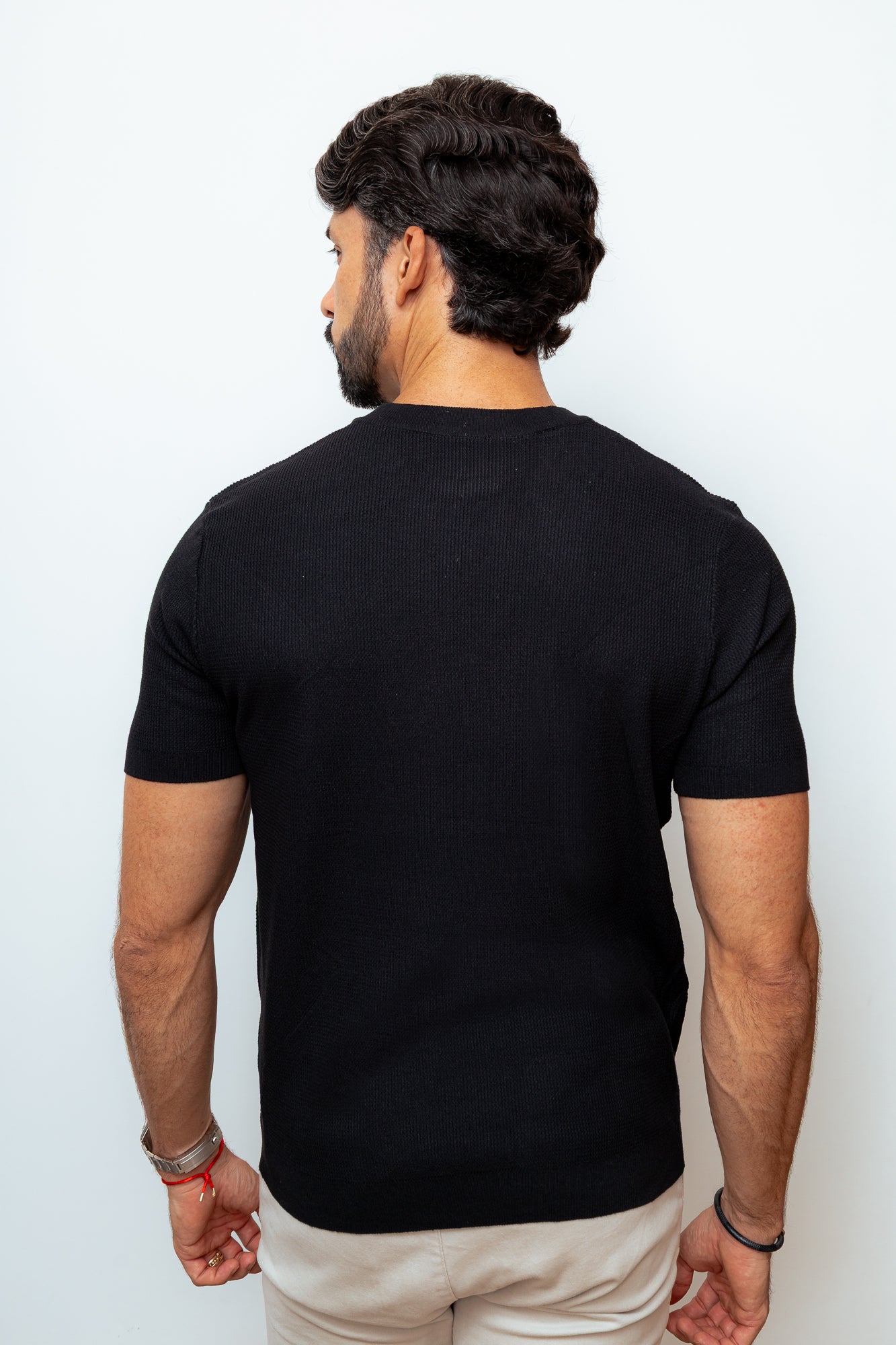 CAMISA TRICOT PARIS PRETA