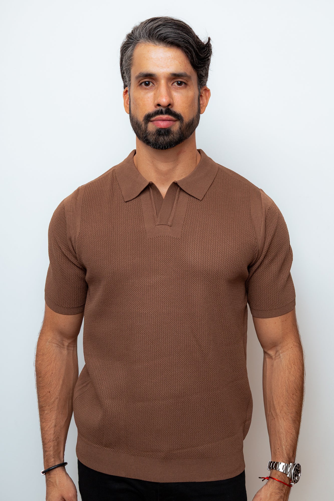 CAMISA POLO PARIS MARROM