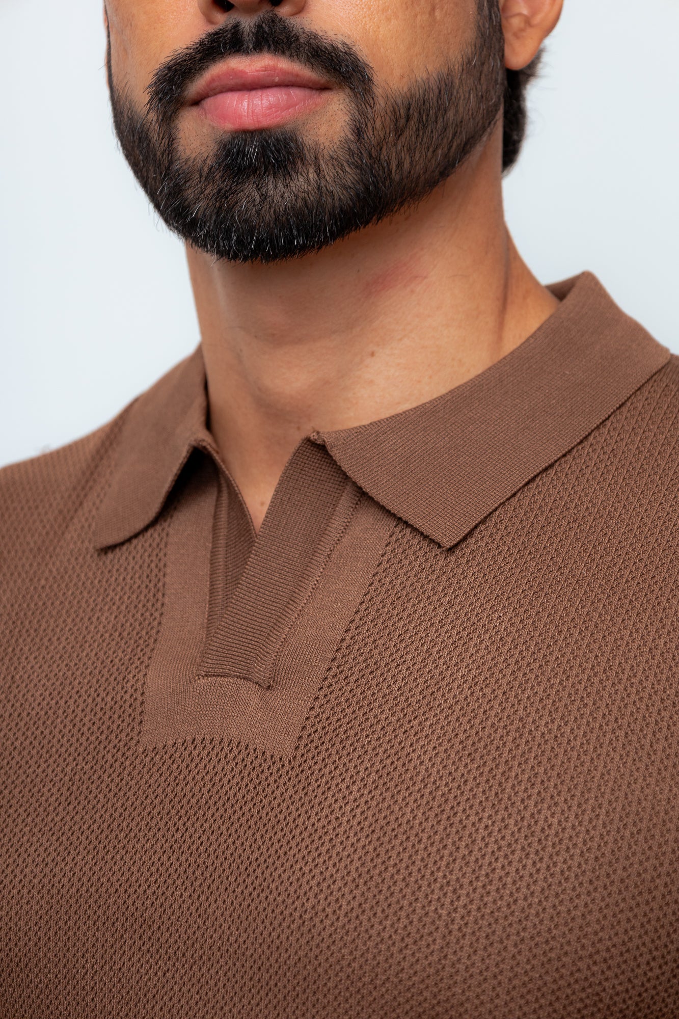 CAMISA POLO PARIS MARROM