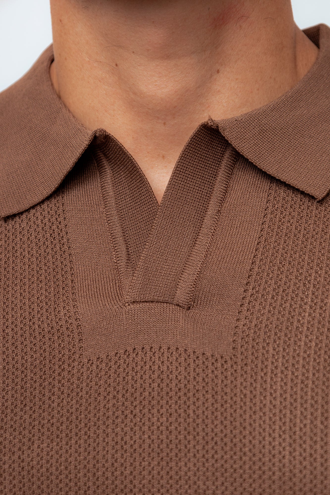 CAMISA POLO PARIS MARROM