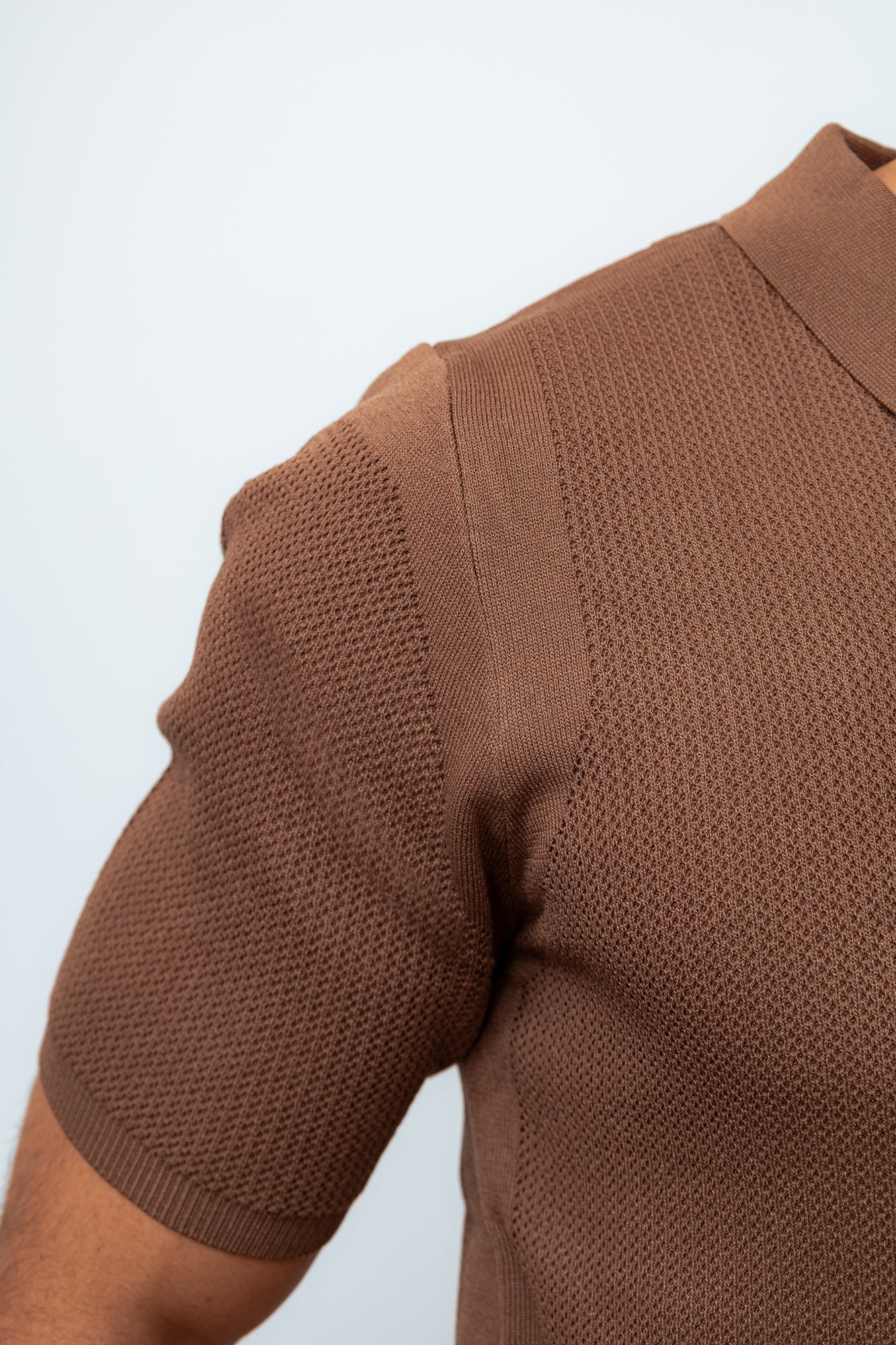 CAMISA POLO PARIS MARROM