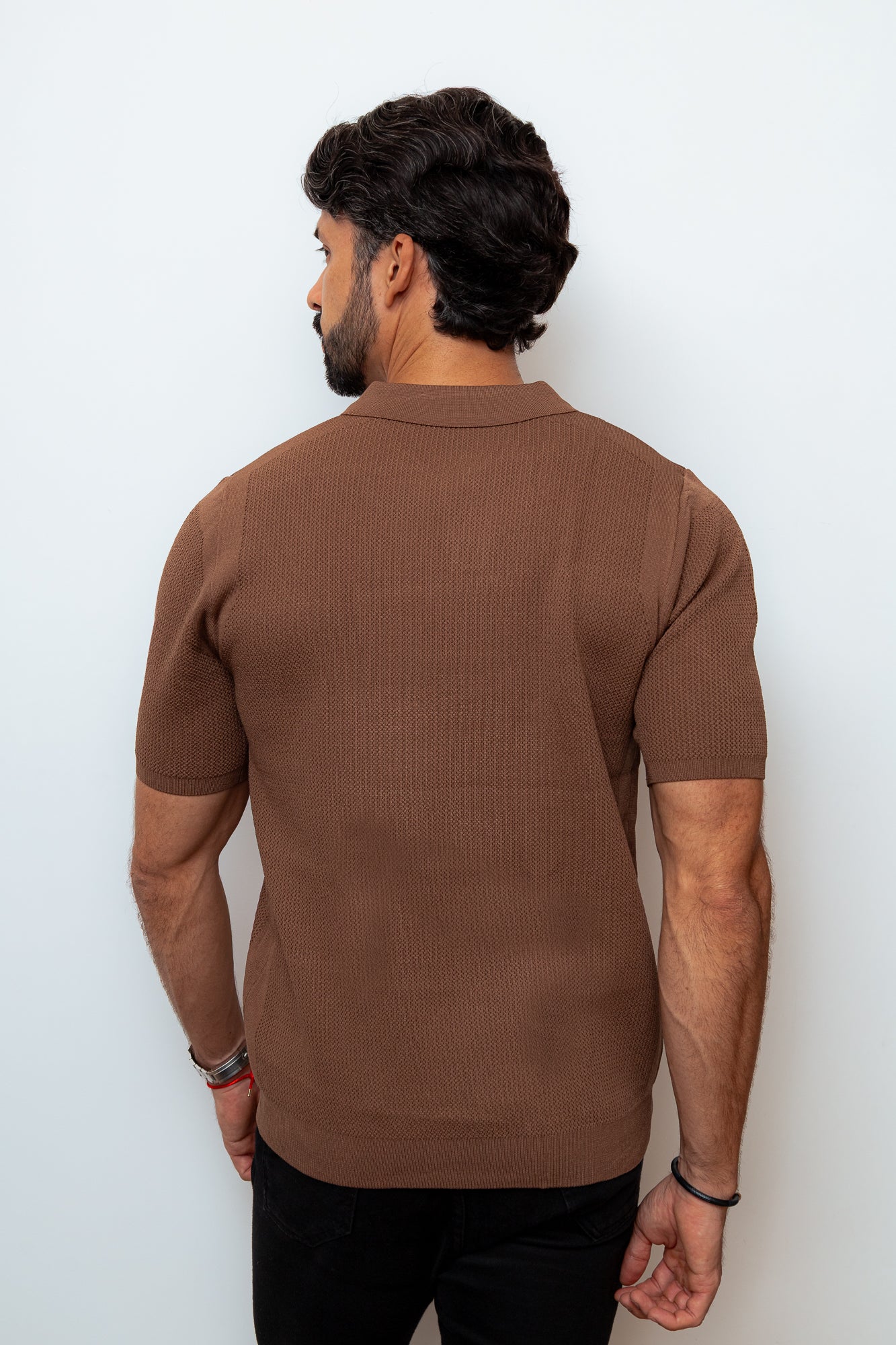 CAMISA POLO PARIS MARROM