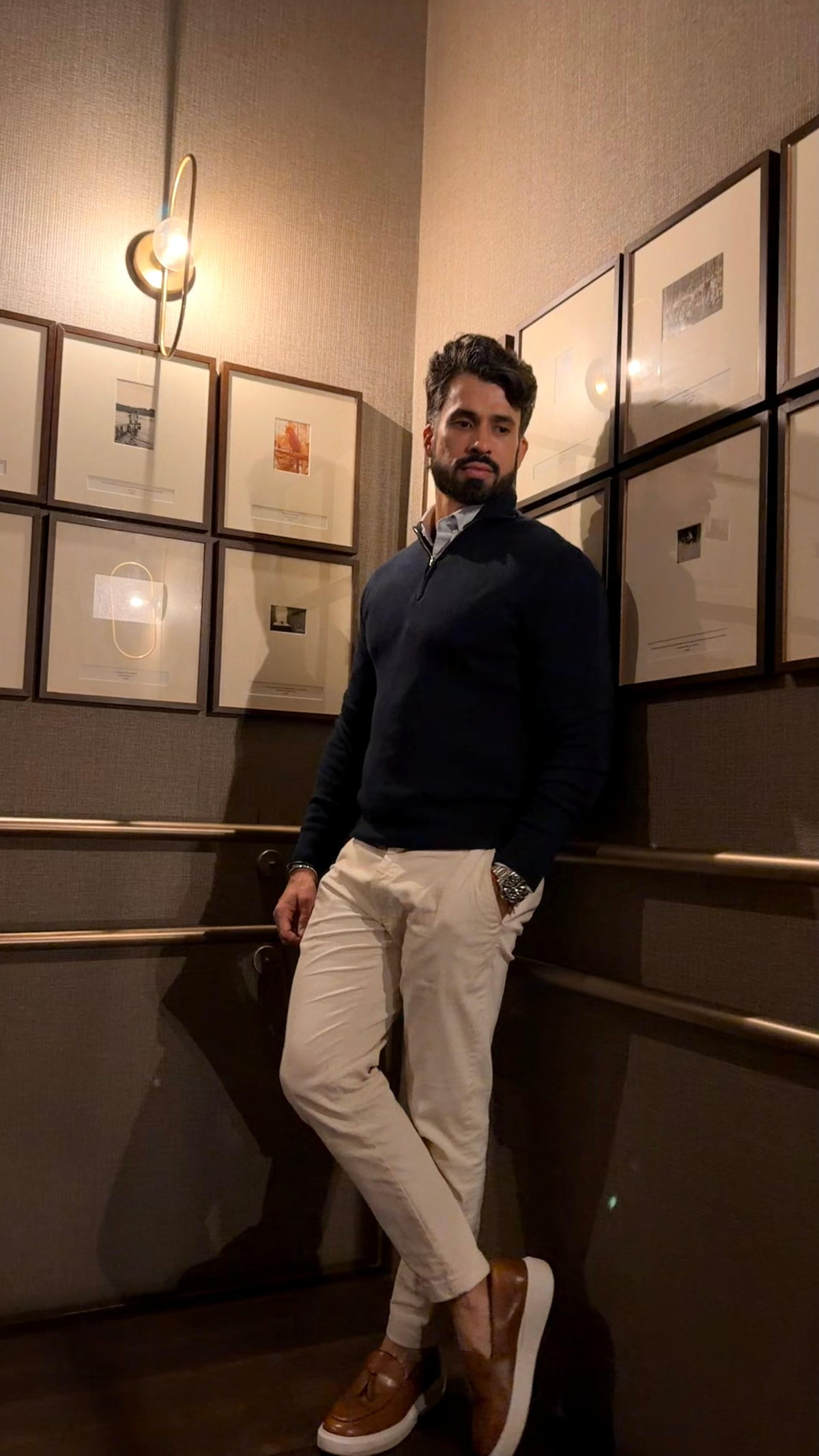 SUÉTER ITALIANO MILANO AZUL