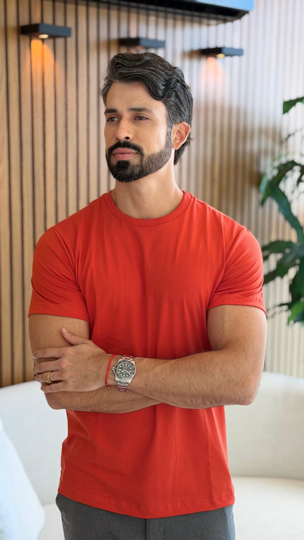 CAMISA COMFORT PARIS GOLA O TERRACOTA