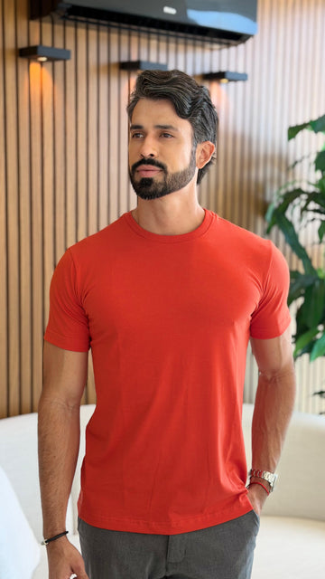 CAMISA COMFORT PARIS GOLA O TERRACOTA